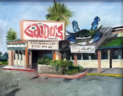 "Gaido's", plein air, print, by Lana Loveland