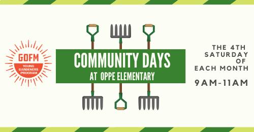 Young Gardeners Program Oppe Community Day