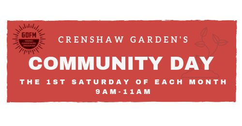 Young Gardeners Program Crenshaw Community Day