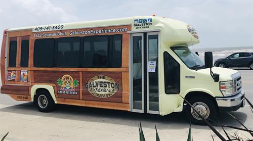 20 passenger handicap accessible bus with Audio / Video and dual A/C