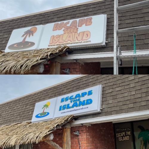 Before and After a sign update
