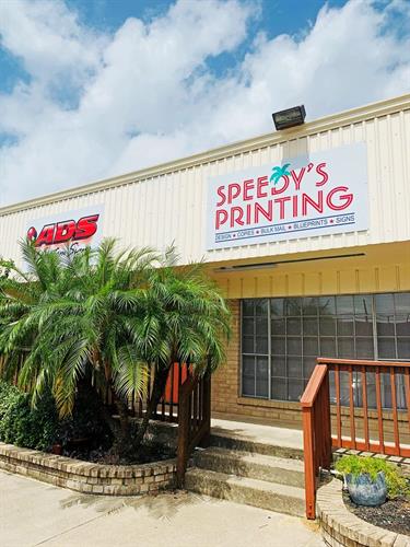 One company with multiple capabilities - Speedy's Printing and ADS Custom Signs