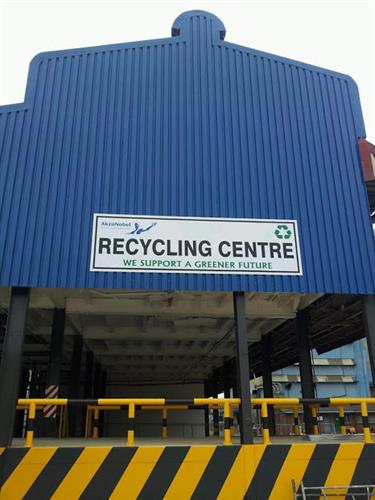 Aluminum board building sign Aluminum board building sign