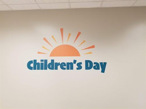 Interior vinyl wall graphics Interior vinyl wall graphics