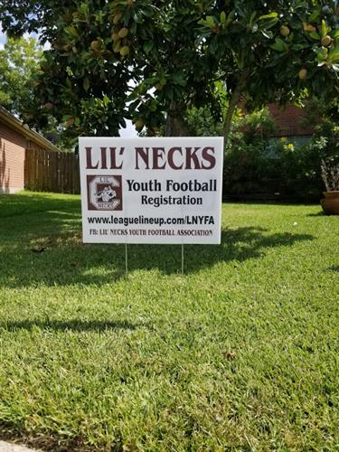 Yard signs Yard signs