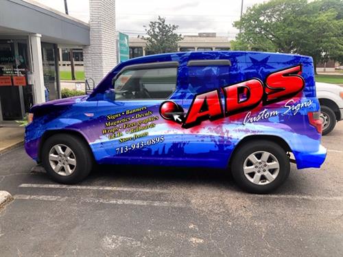 We design and install vehicle wraps