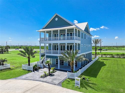 This luxury custom-built home was recently sold by The Corder Team in the highly sought-after community of Galveston's own Beachside Village near West End. The Corder Team loves to make your dream (home) a reality!