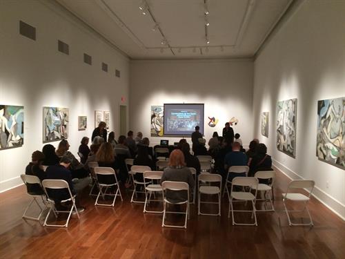 Main gallery of Galveston Arts Center - Conversations @ the Center