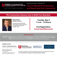 Navigating COVID-19 Online Series - The Construction Industry – How to Build Your Way Back