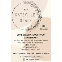 The Kaysville Space Ribbon Cutting