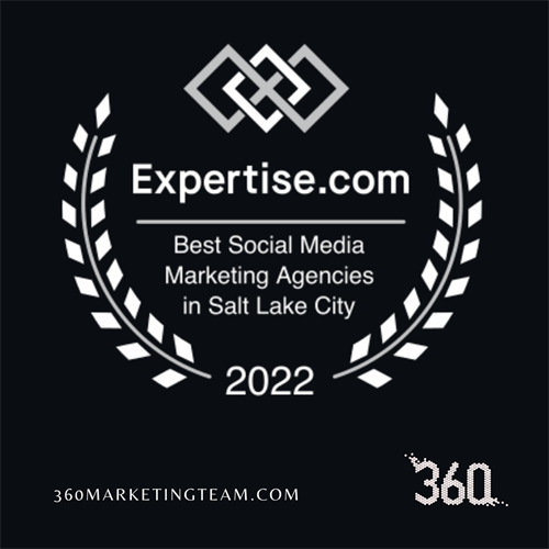 Utah's Best Social Media Agency Award  2023 | 360 Marketing & Advertising | 801-543-0250