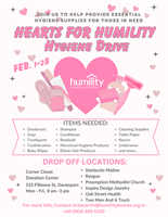 01/24/2024: Humility Homes and Services Announces ''Heart for Humility'' Hygiene Supply Drive for February
