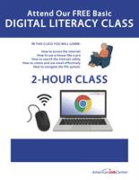 FREE Basic Digital Literacy Classes
