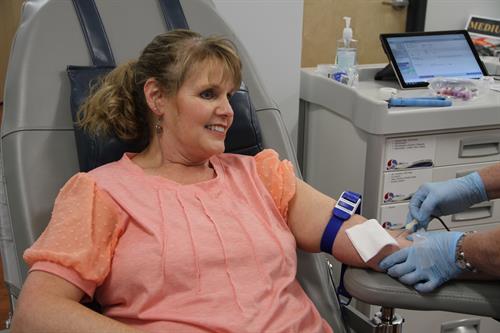 Donor Giving Blood
