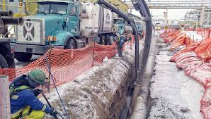Badger Hydrovac Truck With Our Local Union Operators 