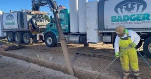 Badger Hydrovac Truck With Our Local Union Operator 