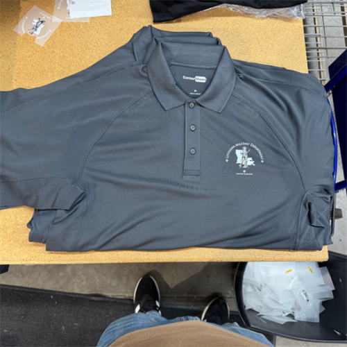 Sample - NGALA (National Guard Association of Louisiana) Tactical Polo for Christmas at the Barracks