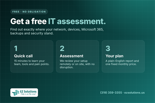 Get a free IT assessment