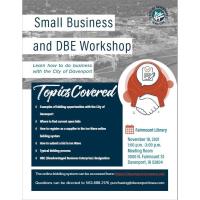 Small Business & Disadvantaged Business Enterprise Workshop