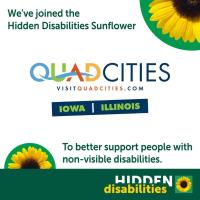 Visit Quad Cities Partners with Hidden Disabilities Sunflower Program