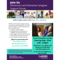 Alzheimers and Dementia Caregiver Support Group