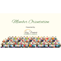 Member Orientation