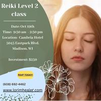 Reiki Level 2 class