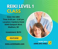 Reiki Level 1 class