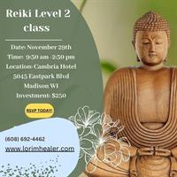 Reiki Level 2 class