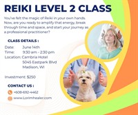 Reiki Level 2 class