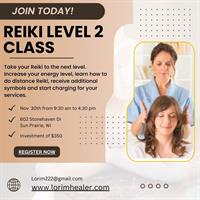 Reiki Level 2 class