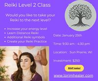 Reiki Level 2 class