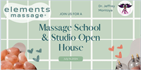 Studio and Massage School open House!