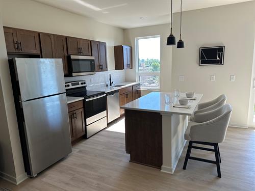 1 Bedroom Unit - Kitchen