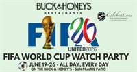 World Cup Broadcast at Buck & Honey's