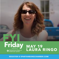 FYI Friday: Bike Around Spartanburg; Learn What's Coming featuring Laura Ringo, Partners for Active Living