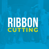 Craft Axe Throwing Ribbon Cutting