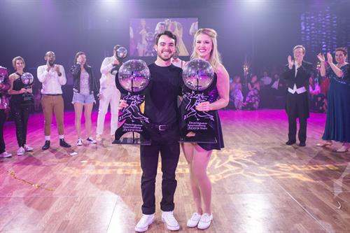 2019 - Winners - Dancing with the Spartanburg Stars - Wiley North & Sara Brehmer