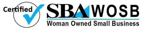 Certified SBA Woman owned Business