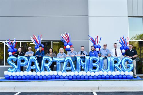 Pepsi Spartanburg Grand Re Opening Balloon Numbers