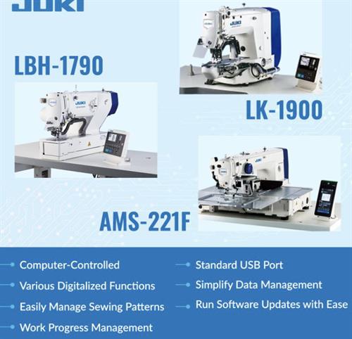 JUKI Fully Digital Industrial Sewing Machines