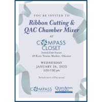 QAC Chamber Mixer & Compass Closet Ribbon Cutting