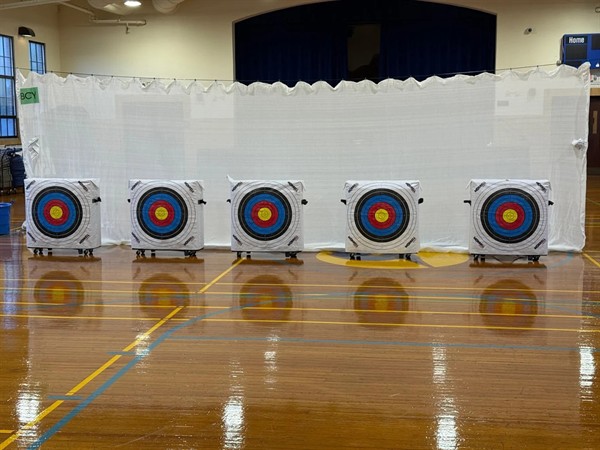 Archery is new this year at WRUS, and students have the opportunity to take it as an elective.