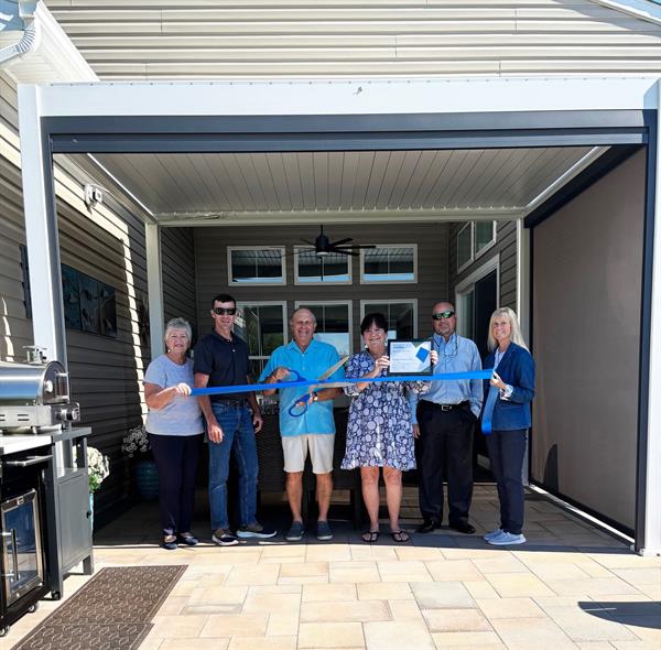 RandR Pergolas Plus Ribbon Cutting September 10, 2025