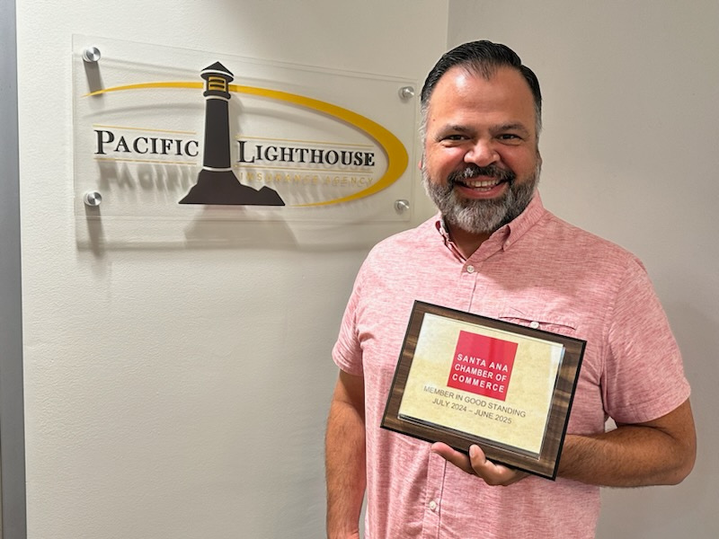 Welcome Pacific Lighthouse Insurance Agency to the Santa Ana Chamber!