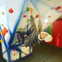 Santa's Village trip and a little indoor rock climbing