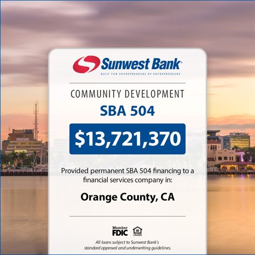 Orange County Lending Opportunity