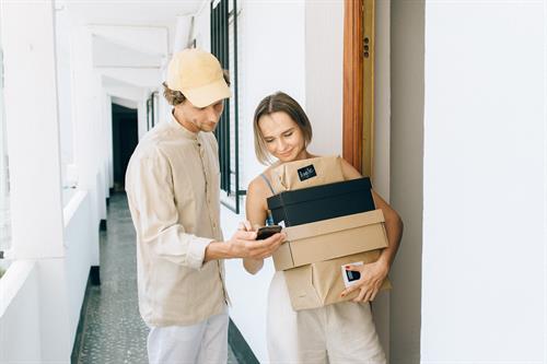 Delivery of Apparels to Your Doorsteps
