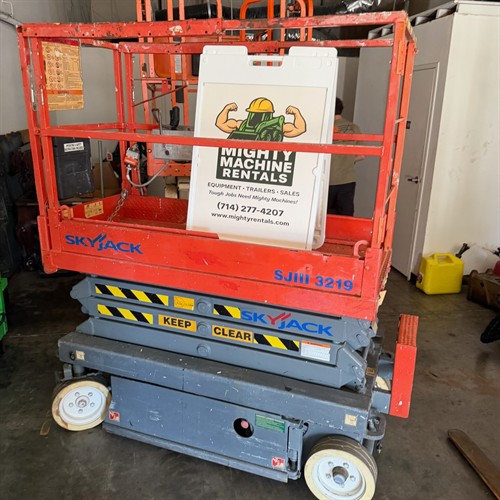 Skyjack SJIII3219 Scissor Lift 19 ft