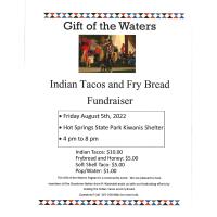 Indian Tacos and Fry Bread Fundraiser 